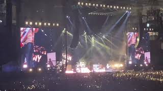 Green day-Rock And Roll All Nite (Kiss cove)\/The Hella Mega Tour\/Comerica Park\/Detroit,Mi\/8-10-2021