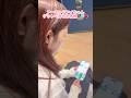 アーモンドアイちゃんついに登場🩵仕事の合間に挑戦🫶🏻✨✨
