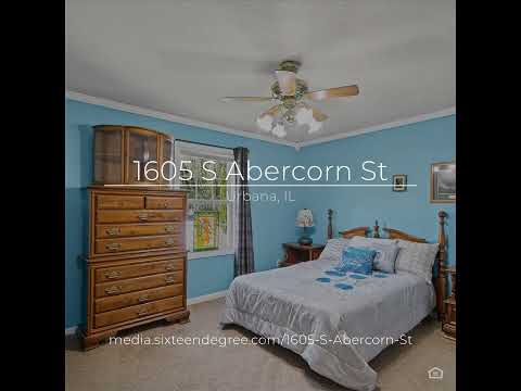 1605 S Abercorn St, Urbana, IL home video tour