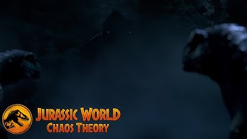 Chaos Theory Season 4 Final Battle - T-rexs Vs Atrociraptors#jurassicworld#chaostheory