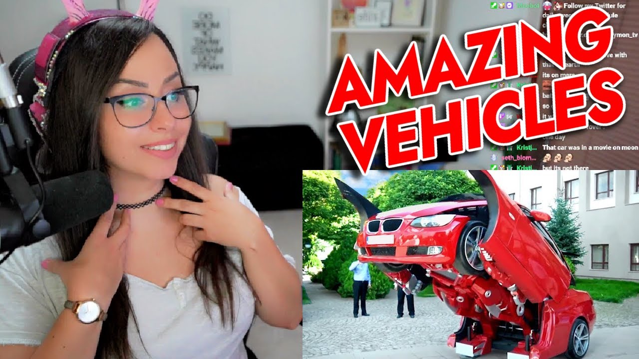 Bunny REACTS to BEST CAR INVENTIONS !!! Awesome Vehicles YouTube