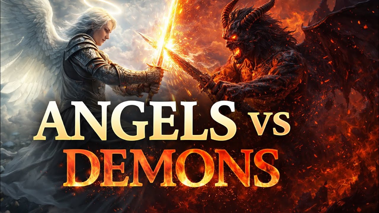 The War You Don’t See: Angels vs Demons Explained in the Bible