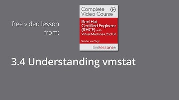 Understanding vmstat - RHCE System Performance Reporting, RHCE Complete Video Course, lesson 3.4