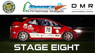[0031] - Croft Christmas Stages 2024 Stage 8 - We hit a bale rather hard!!
