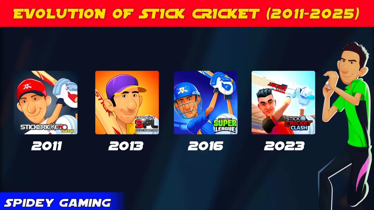 Evolution of Stick Cricket 🏏 | From 2011 to 2025 