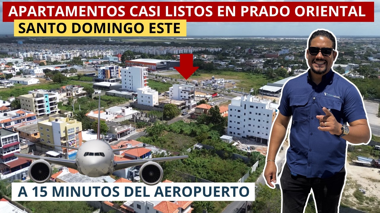 APARTAMENTOS CASI LISTOS PARA ENTREGA EN PRADO ORIENTAL SANTO DOMINGO ESTE | AUT. SAN ISIDRO