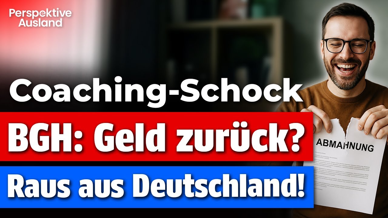 BGH-Schock für Online-Coaches: Geld zurück?! So schützt du dich jetzt richtig!