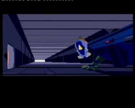 Flashback intro Sega Mega Drive