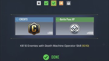 Master Operator | Kill 10 Enemies with Death Machine Operator Skill | Call of Duty Mobile | Warzone