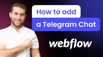 How to add a Telegram Chat to Webflow