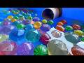 Water Marble Run ASMR ☆ Soothing Water Sounds & Special Artistic Marble Rolling