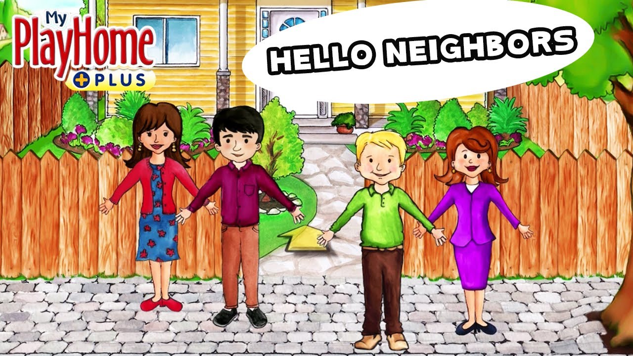 My PlayHome Plus Mom and Dad Visiting Neighbors iPad Gameplay YouTube