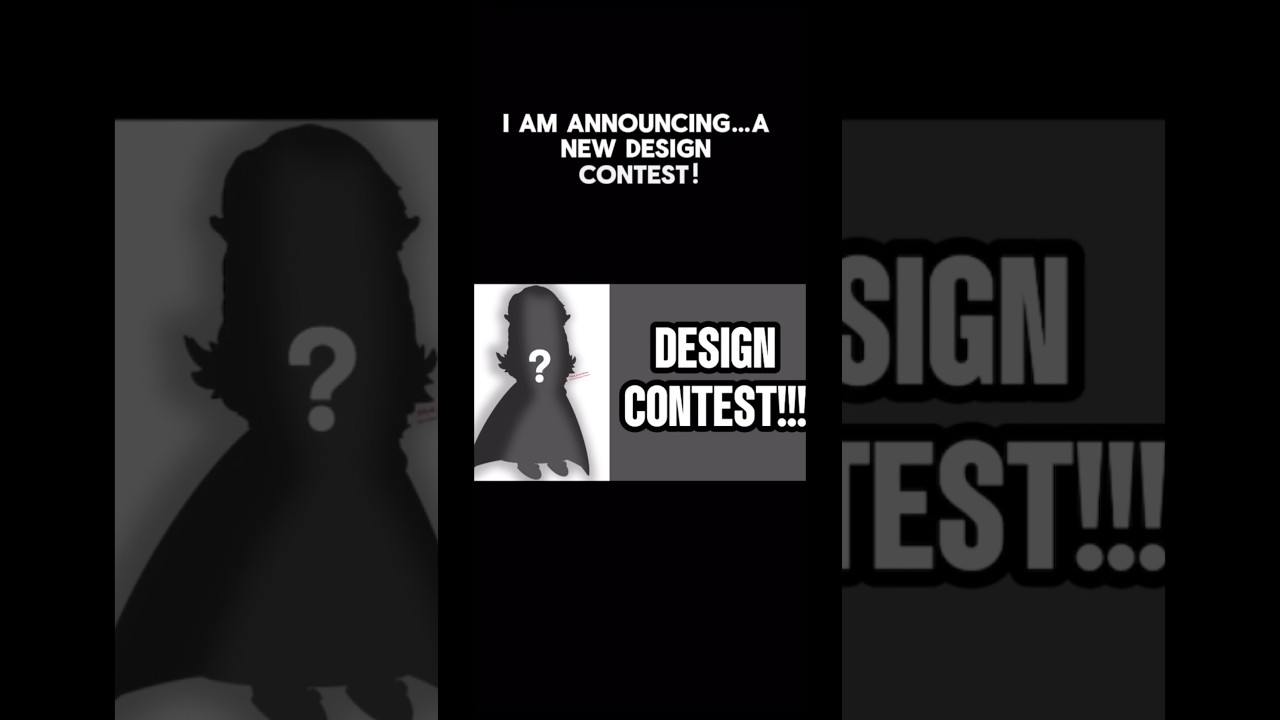 A new DESIGN CONTEST!!😄 