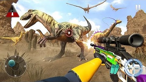 Robot FPS Shooting Counter Dino Strike Game _ Jangal Hunting Android GamePlay FHD