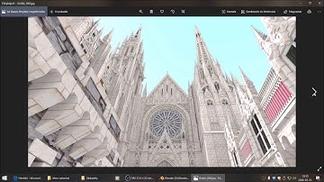 Modelling of a gothic cathedral (Metz, France) Part 2.