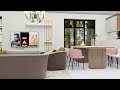 Realistic Interior House design rendering
