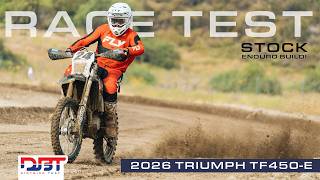 Triumph TF450-E Full Race Test & Review (We Actually Won!) | Dirt Bike Test