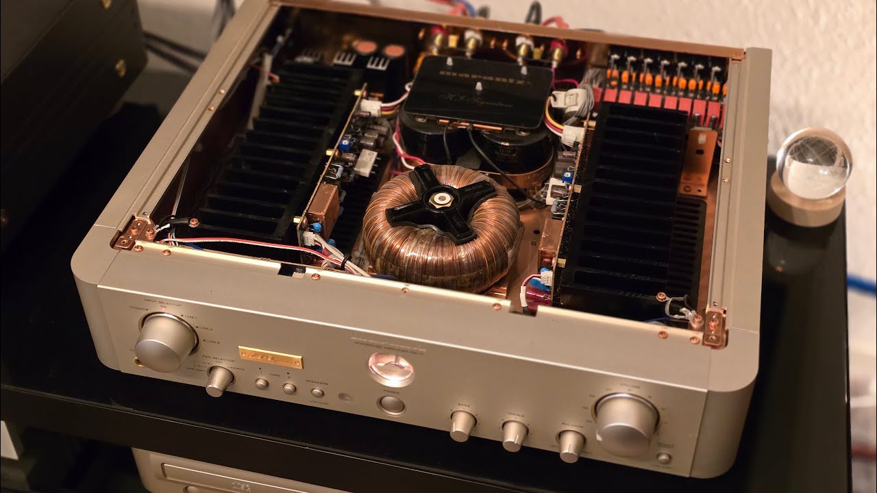 Marantz PM-17 KI - A Look Inside - YouTube