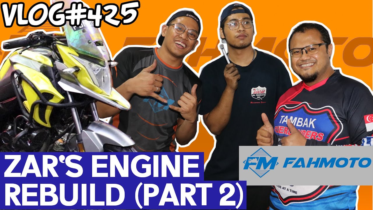 Zar's Bike Valve Clearance & Up Engine | Vlog#425