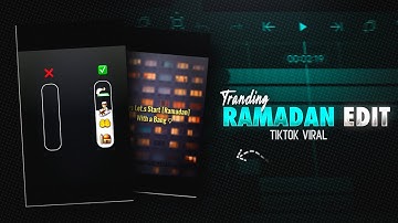 NEW RAMADAN XML | Ramadan Mubarak Text Effect | Alight Motion Trending XML