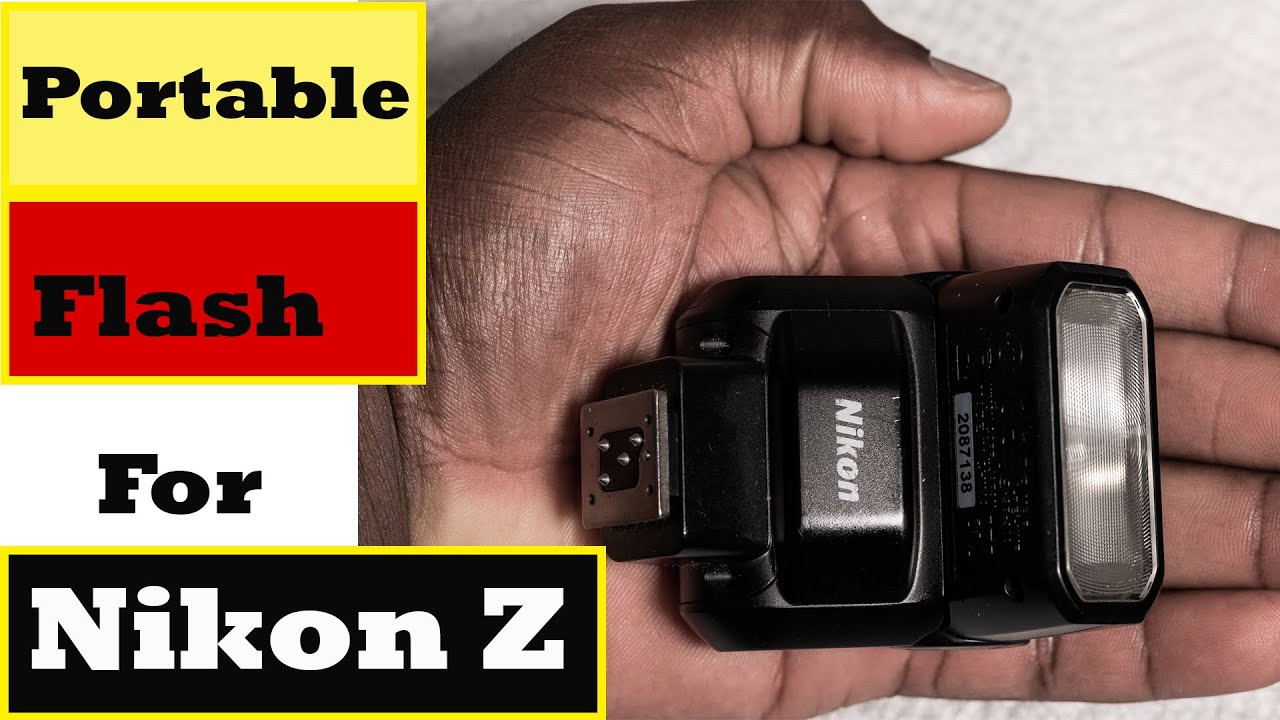 How to get 30 levels of power with this PORTABLE/TRAVEL flash (Nikon SB 300)  for Nikon Z6, Z7, Z5... - YouTube