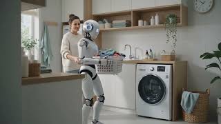 AI Robot Does Laundry — Yes, Mama