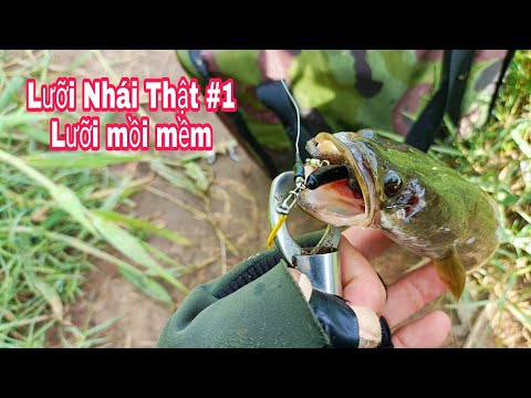 Video Lưỡi Câu Nhái Thật P1.Lure Cá Lóc Nhái Thật Bằng Lưỡi... - youtube
