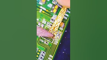 QFN Package 😘 #soldering #repair #electronic