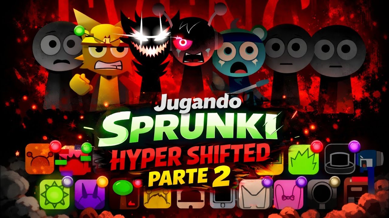 Jugando es sprunki hyper shifted (parte 2)