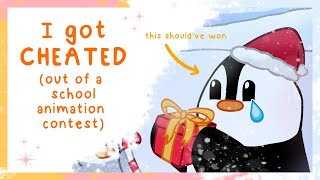 WORST School Art Contest Yet | Speedpaint Storytime! Animating on Krita! KRITA SPEEDPAINT #53 :))