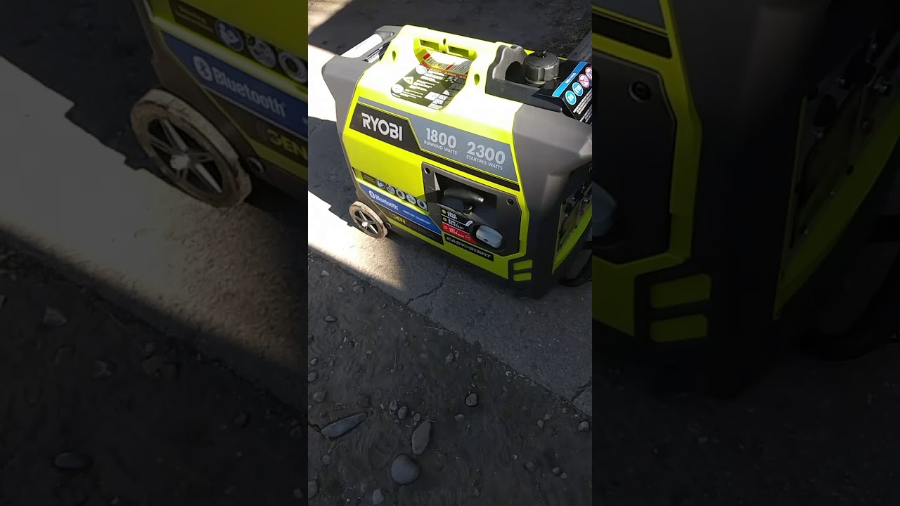 Ryobi 2300 #generator #Ryobi 2300 - YouTube