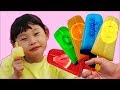 supermarket song nursery rhyme 라임의 과일 아이스크림 만들기