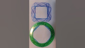 Twin Suns Gravity orbit Spirograph Binary System #art #spirograph #colors Finding Blue