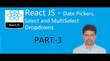 Part-3: Date Picker dd/MM/yyyy  Formate in React JS full video