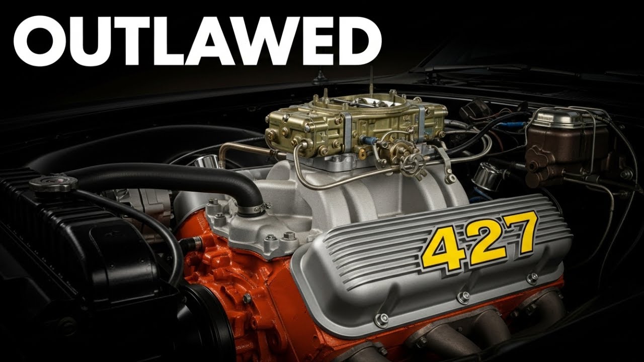 The Untold Story of Chevrolet’s Banned 427 Mystery Motor | NASCAR’s Outlaw Engine Exposed