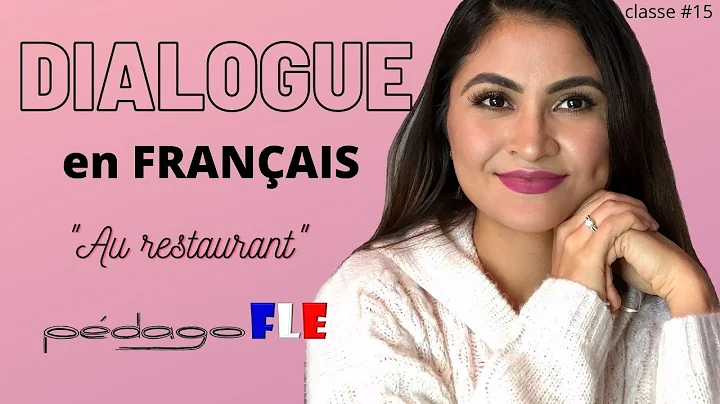 Dialogo en FRANCES - en el RESTAURANTE - Clase 15