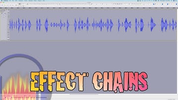 Lightning Fast Audio Editing - Audacity Effect Chains