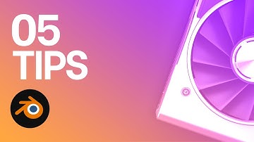 OPTIMISE Your Blender Workflow! 5 Top Tips