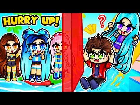 Can we beat 4-PLAYER TEAMWORK PUZZLES in Roblox!?