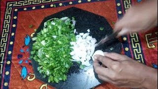 hare pyaj ki cutting #short #foodvlogs #shorts #shortvideo  #harepyaj