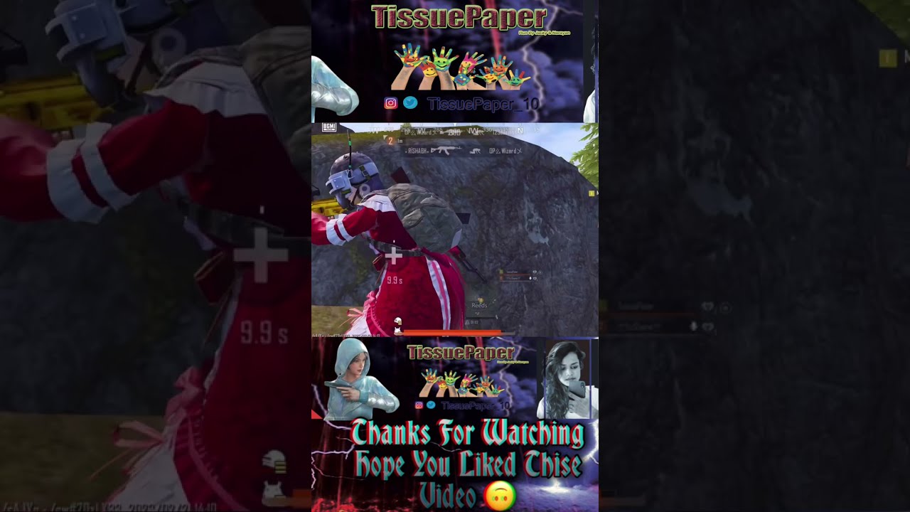 TissuePaper Gameplay | Bgmi Shorts Gameplay | TissuePaper Gaming | 