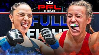 PFL Veteran vs Debutant! | Jena Bishop v Borena Tsertsvadze | Full Fight | PFL Chicago