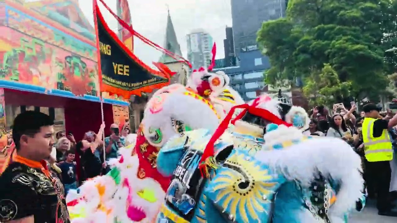 Chinese Lunar New Year celebrations in 2026 at Parramatta, Sydney, Australia, NSW
