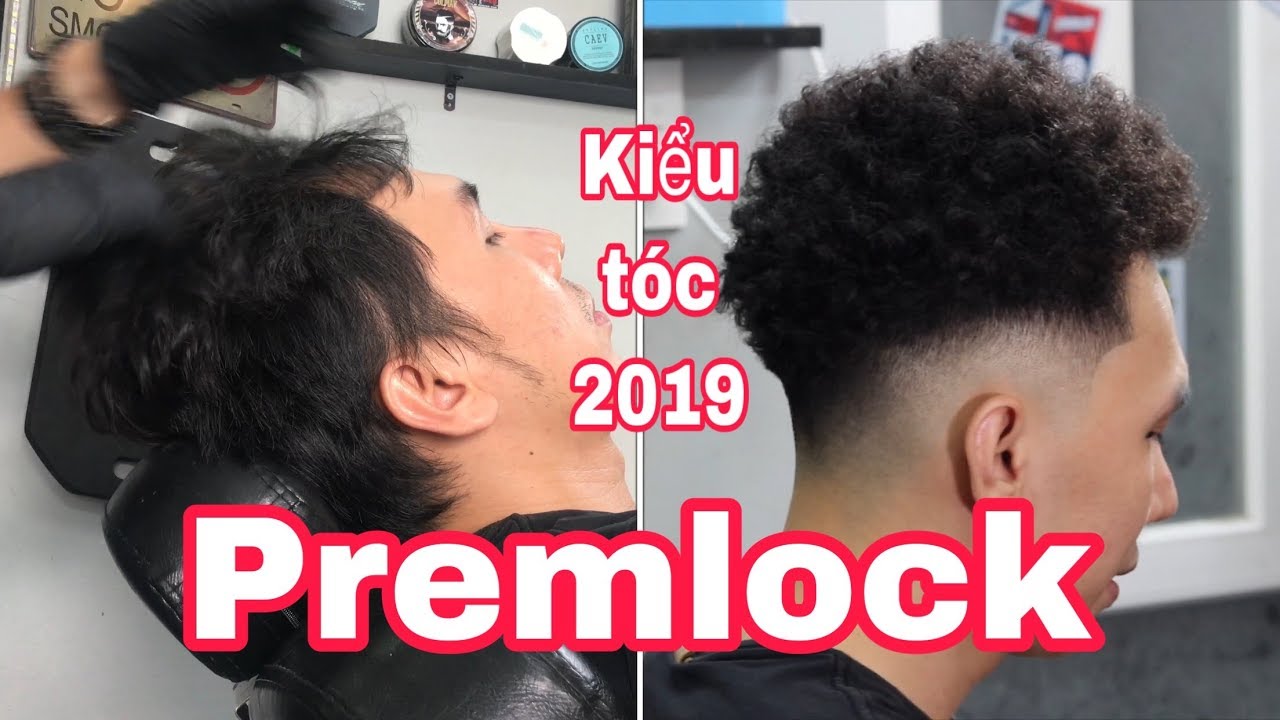 Tạo kiểu premlock | Kiểu tóc hot 2019 - YouTube
