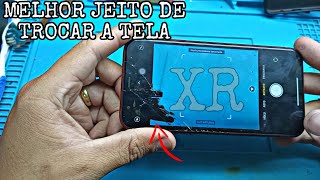 Troca de tela iPhone XR, Super fácil e rápido