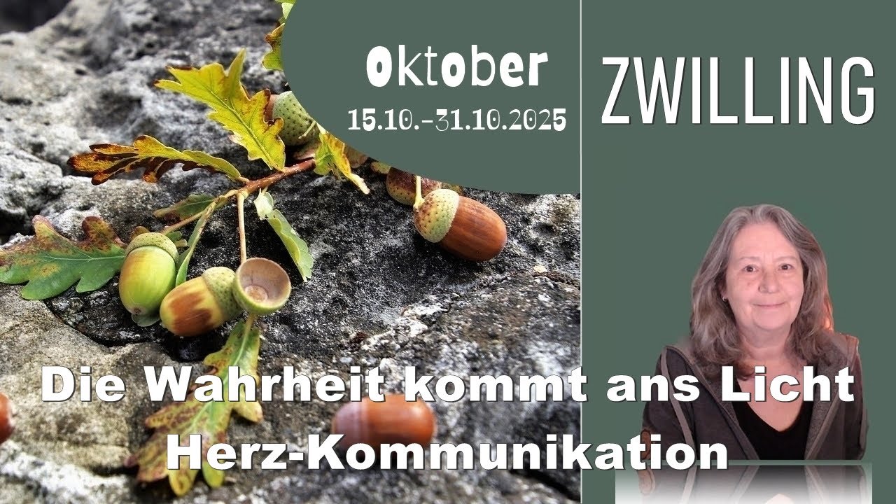 Die Wahrheit kommt ans Licht ♥ Herz-Kommunikation | ZWILLING ♊︎ Oktober