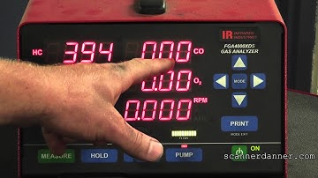 How to identify a bad oxygen sensor (signal fixed rich)