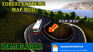 Map Mod Bussid 3.7 - Ets2 Forest Extreme Map Mod For Bus Simulator Indonesia।।Bussid Mod Map।।Bussid