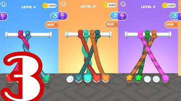 Tangle Master 3D - Gameplay Walkthrough Part 3 (iOS, Android)