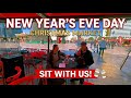 Sit With Us in Albania: New Year's Eve Day at the Christmas Market 🇦🇱